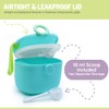 melii Baby Formula Storage Container with Integrated Scoop, Airtight, Leakproof,