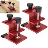 2Pcs Pocket Hole Jig Aluminum Alloy Anodized Woodwork Joint Angle