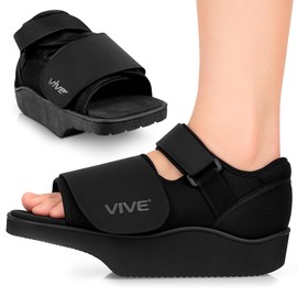 Vive Offloading Post-Op Shoe - Forefront Wedge Boot for Broken Toe Injury - Non Weight Bearing Medical Recovery for Foot Surgery, Hammer Toes, Bunion, Walking Orthopedic (Small)