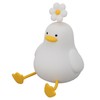 Cute Duck Night Light Silicone Night Lamp 1200mAh Rechargeable Animal