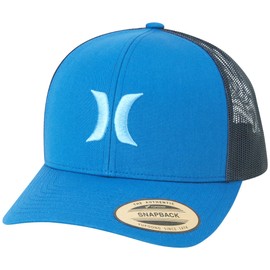 Hurley - Gorra de camionero del Mar para hombre, Azul, Talla única