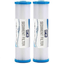 Compatible 149008 2-Pack Standard Whole House Pleated Replacement Water Filters WHKF-WHPL | Universal 10" Filters 5 Micron
