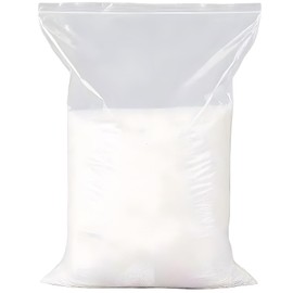 30 Pcs Clear Zip Lock Clothes Bags Travel Clothes Storage Bags, Travel Zip Lock Seal Storage Bags, Reusable Clear Plastic Bags for Organising Clothes, Shoes and Cosmetics, Size 36x48cm