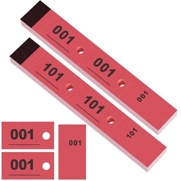 Nezyo 1-200 Number Blocks Tombola Loose Wardrobe Marks Number Pads