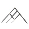 Eyebrow Makeup Ruler, Stainless Steel Golden Ratio Eyebrow Measurement Ruler,