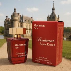 Macarena Paris Boulevard Rouge Extrait 3.4 oz EDP Spray Unisex Super Quality Single Item Perfume Regular Edition