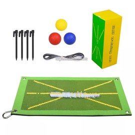 Qualis Golf Training Mat For Swing Detection | Golf Swing Mat For Golf Practice | Perfect Golf Gifts For Golf Swing Training Aid | UK Based Brand