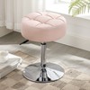 LUE BONA Adjustable Vanity Stool, 360°Swivel Vanity Chair Stool for