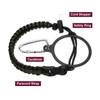 QUARKZMAN Paracord Handle, Water Bottle Handle Strap, Paracord Cap Strap,