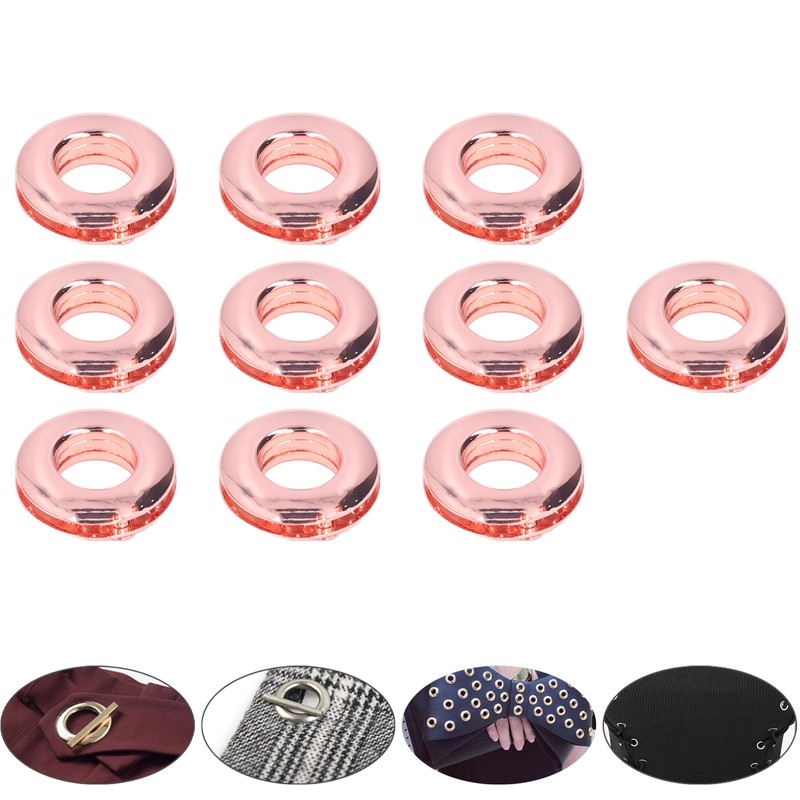 10pcs Eyelets Buttons Metal Smooth Surface Exquisite High Hardness Grommet