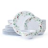 Pfaltzgraff Winterberry 24 Piece Outdoor Melamine Dinnerware Set, Service for