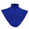 Modal Cuello Alto Falso, Desmontable Mitón Blusa Dickey Cuello Sintético,