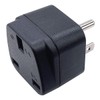 UK/KSA/UAE/Singapore to US/Canada Plug Adaptor, 3-pin UK Plug Convert to