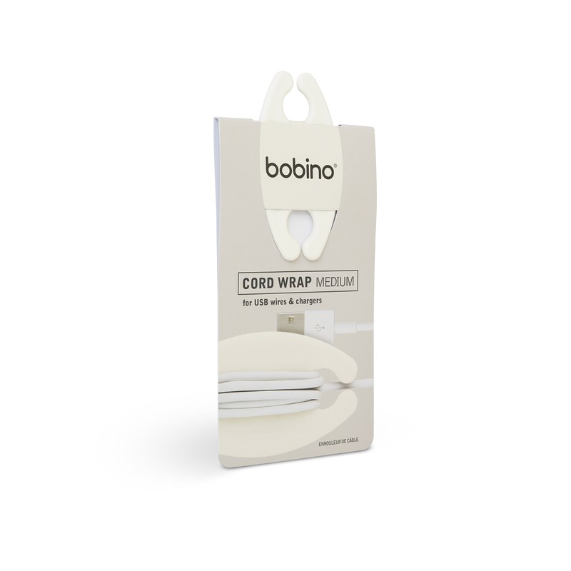 Bobino Cord Wrap - Medium - Cream - Stylish Cable