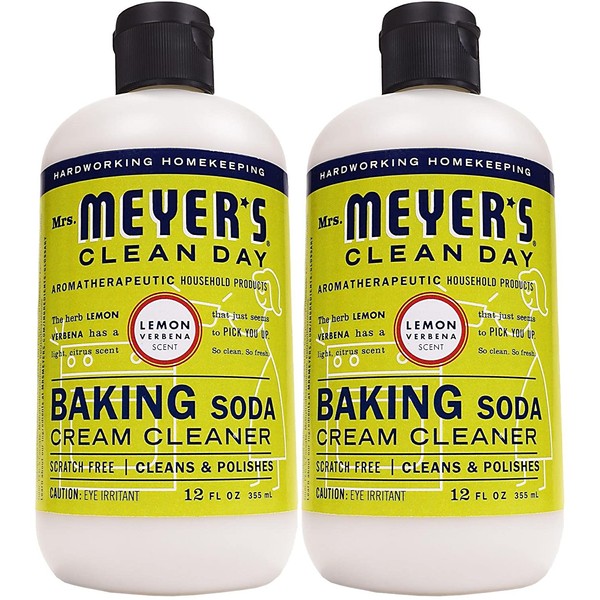 Mrs. Meyer's Clean Day Cream Cleanser - 12 oz - Lemon Verbena - 2 pk