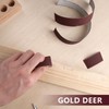 GOLD DEER Assorted Multi-Roll Sandpaper Roll in Box,Sandpaper Rolls,5 Grit