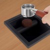 Antrader Bottomless Coffee Knock Box,Espresso Coffee Ground Knock Box Chute