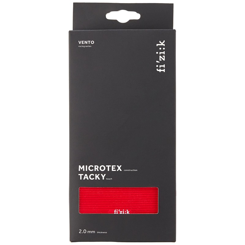 Fizik Vento Microtex Tacky (0.08 inch (2 mm) Thick, Red