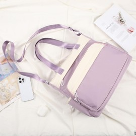 Gellxe Kawaii Messenger Bag for Girls School Tote Bag Crossbody Nylon Shoulder Purse