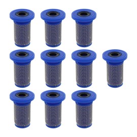 SG Store 10Pcs 50 Mesh Size Blue Spraying Nozzle Mesh Filters Top Hat Mesh Filters for KnapsackSprayer, PTO Sprayer, Line Marking Machines