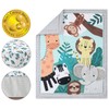 The Peanutshell 3 Piece Baby Crib Bedding Set for Boys