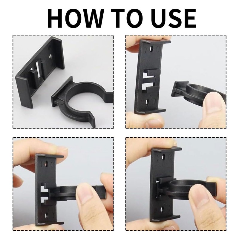 LEEQ 20pcs Kitchen Skirting Clips Heavy Duty Kitchen Kickboard Pedestal