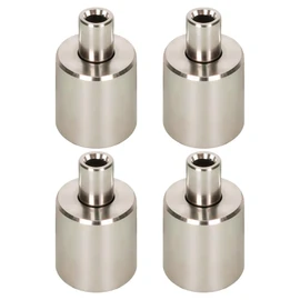 1/16 Inch Cable Clamps, 1/16" M3 304 Stainless Steel Wire Rope Cable Clip Clamp, Reusable One Way Wire Rope Clips for 1.5mm-2.0mm Cable for Holiday Decorations for Outdoors/Indoors- 4 PCS
