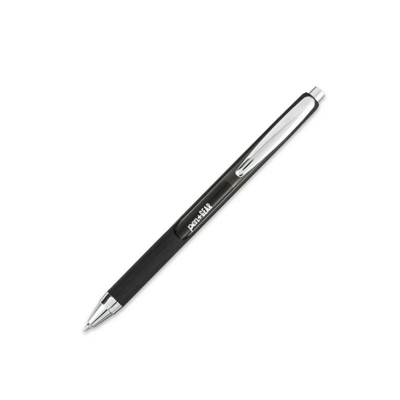 Pen+Gear Retractable Gel Ink Pens, Medium point, 0.7mm, Black Ink,