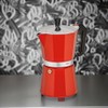 Cilio Classico Stovetop Espresso Maker, 15 Ounce, Red