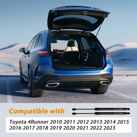 Rear Liftgate Hatch Lift Supports Struts Gas Springs Shocks Compatible with Toyota 4Runner 2010 2011 2012 2013 2014 2015 2016 2017 2018 2019 2020 2021 2022 2023(Pack of 2) 6550, SG229039,PM1052