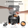 2 Lb Automatic Bread Maker Plastic Nonstick Dough Maker With