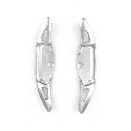 FUEISOF Auto Schaltwippen Shift Paddle Verlängerungs Abdeckung Für Kia Stinger 2017-2024 (Silber)