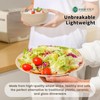Homienly Premium Wheat Straw Dinnerware Sets, Lightweight & Unbreakable Plates
