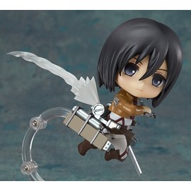 Nendoroid Attack on Titan Mikasa Ackerman, Non-scale, ABS & PVC, Pre-painted Action Figure, Secondary Resale