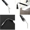 Pocket Metal LED Flexi Light Black Extends from 17cm to