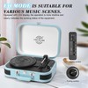 VINYLS LINK Vinyl Record Player 3 Speed ​​Bluetooth Turntable Belt