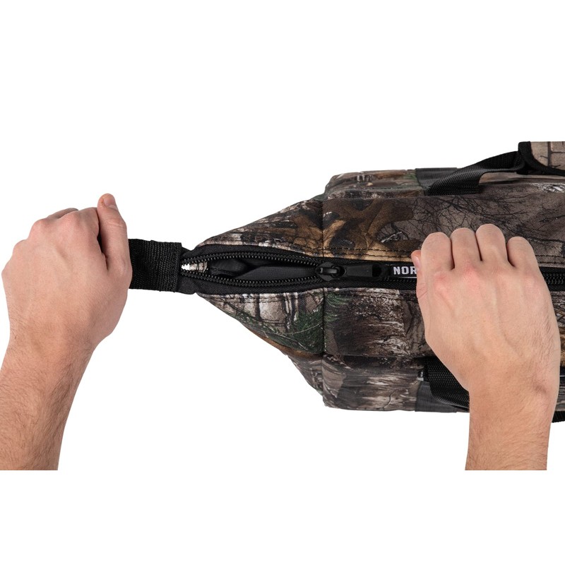 NorChill 12 Can Insulated Soft Sided Cooler, Realtree Xtra Camo