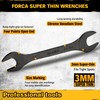 ELEAD 19-Piece Super-Thin Open End Wrench Set, Metric 5.5–27 mm