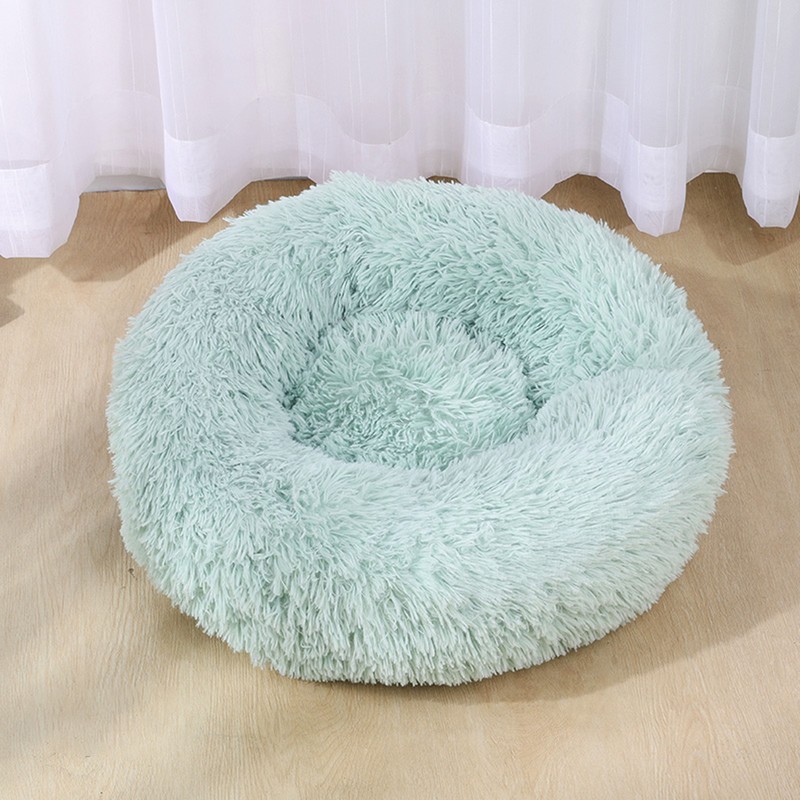 Soft Plush Round Pet Bed Cat Soft Bed Cat Bed