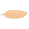 Leaf Shape Wood Plate Storage Trays Tea Tray Dessert Dinner
