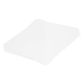 sourcing map ABS Plastic Sheet 8 Inch x 8 Inch x 0.04 Inch ABS Styrene Sheets for Building Model DIY Crafts Panel White 4 Pcs