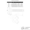 M5 (5mm x 25mm) Cup Square Carriage Bolt (Fully Threaded)
