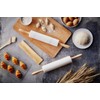 JEmarble Rolling Pin/Aluminum Handles 18 inch(Black)(Premium Quality) Polished Surface 18-inch(10"Barrel)