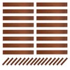 QVQE 16 Pack Cor-Ten Steel Landscape Edging with Rust Patina