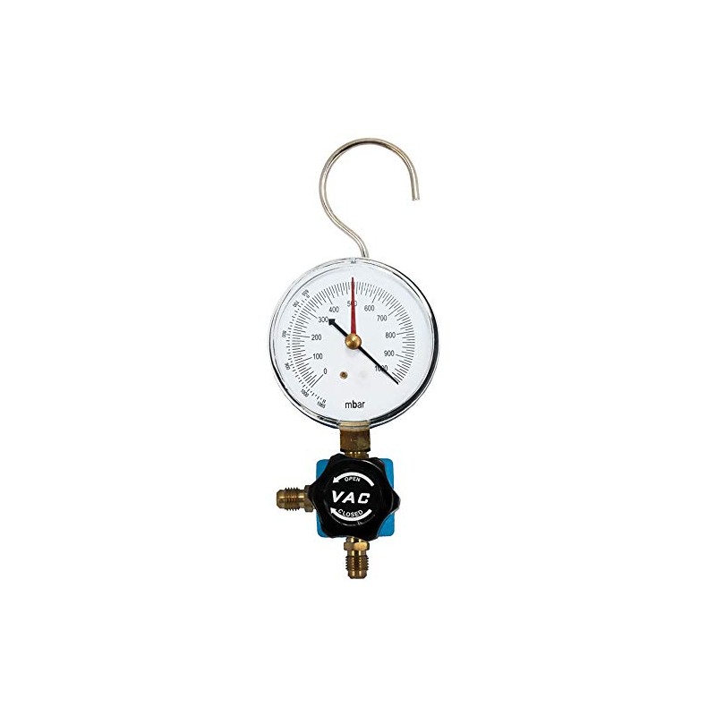Air Conditioning Split Vacuum Pressure Gauge 1/4 SAE - 1/4