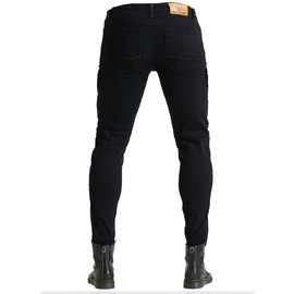 Men Women Motorcycle Riding Jeans Protective Pants Knight Hockey Biker Armor Pants (M=30, Black)