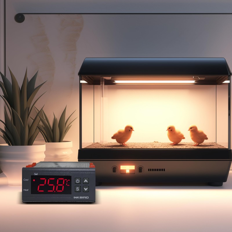 Inkbird Dual All Purpose Sensor 2 Relay Output Thermostat ITC