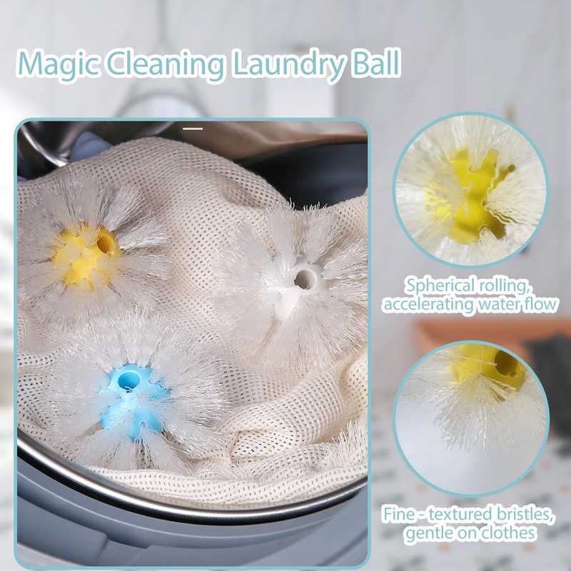 3 Pieces Pet Hair Remover Washing Machine