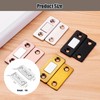 Magnetic Cabinet & Furniture Door Catch - Quiet Ultra Thin