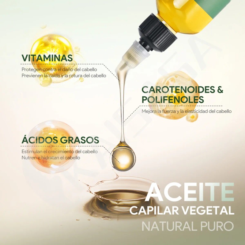 Aceite De Batana Orgnico Natural Crecimiento Del Cabello